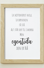 Last inn bildet i Galleri-visningsprogrammet, Egentid
